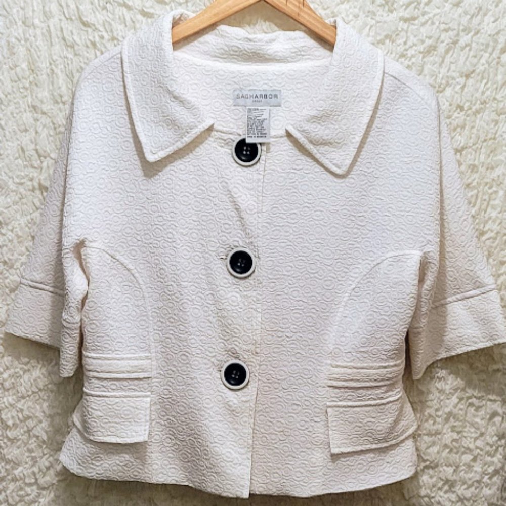 Ladies Blazer/Jacket, white, size 14